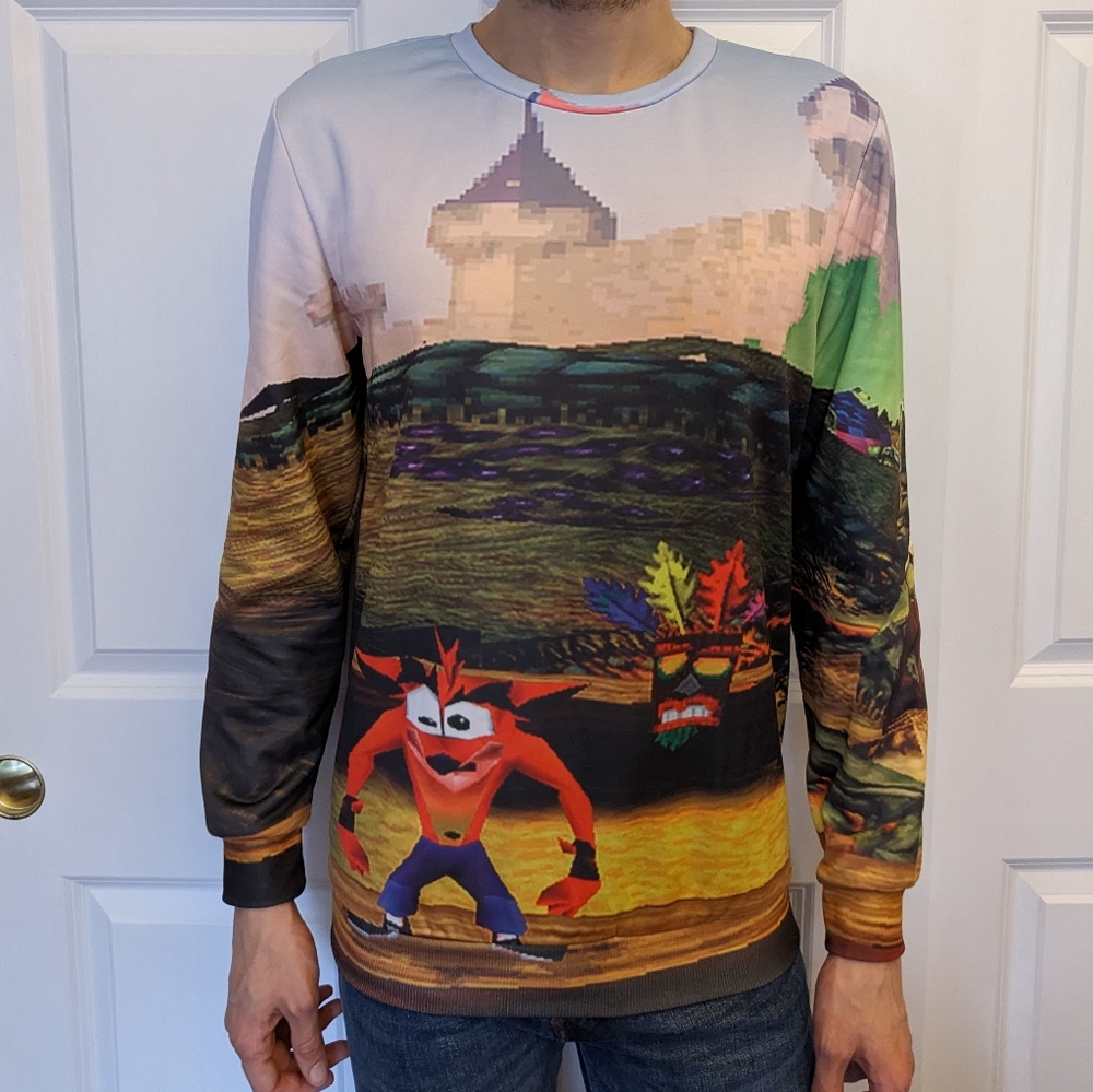 Crash Bandicoot Pullover View 2